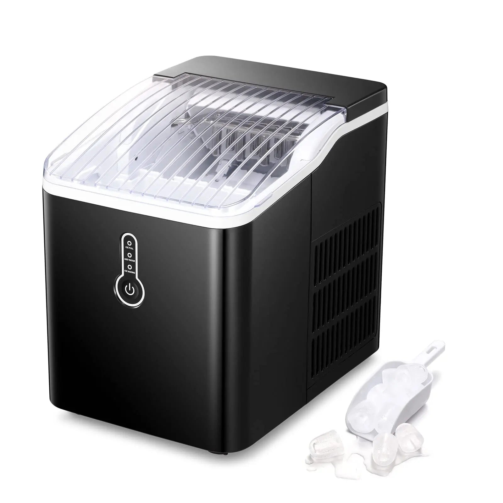 AGLUCKY Ice Makers Countertop,Portable Ice Maker Machine with