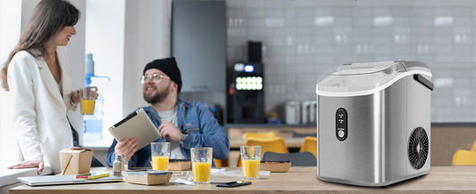 What should I do if my ice machine freezes?