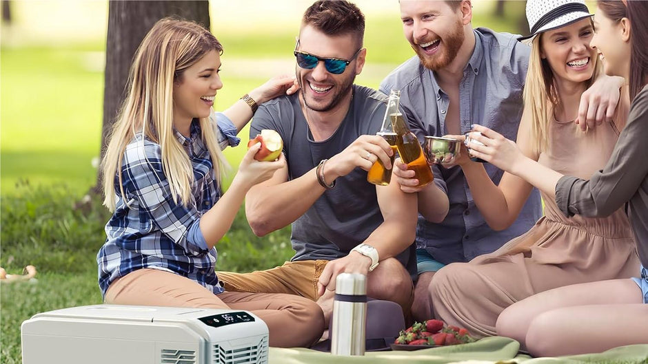 Car refrigerator: small size, big energy, cool and refreshing all the way.