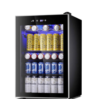 4.5 Cubic Feet Mini Fridge Beverage  Digital Temperature Control