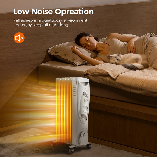 AGLUCKY Portable Electric Radiator Heater 3615