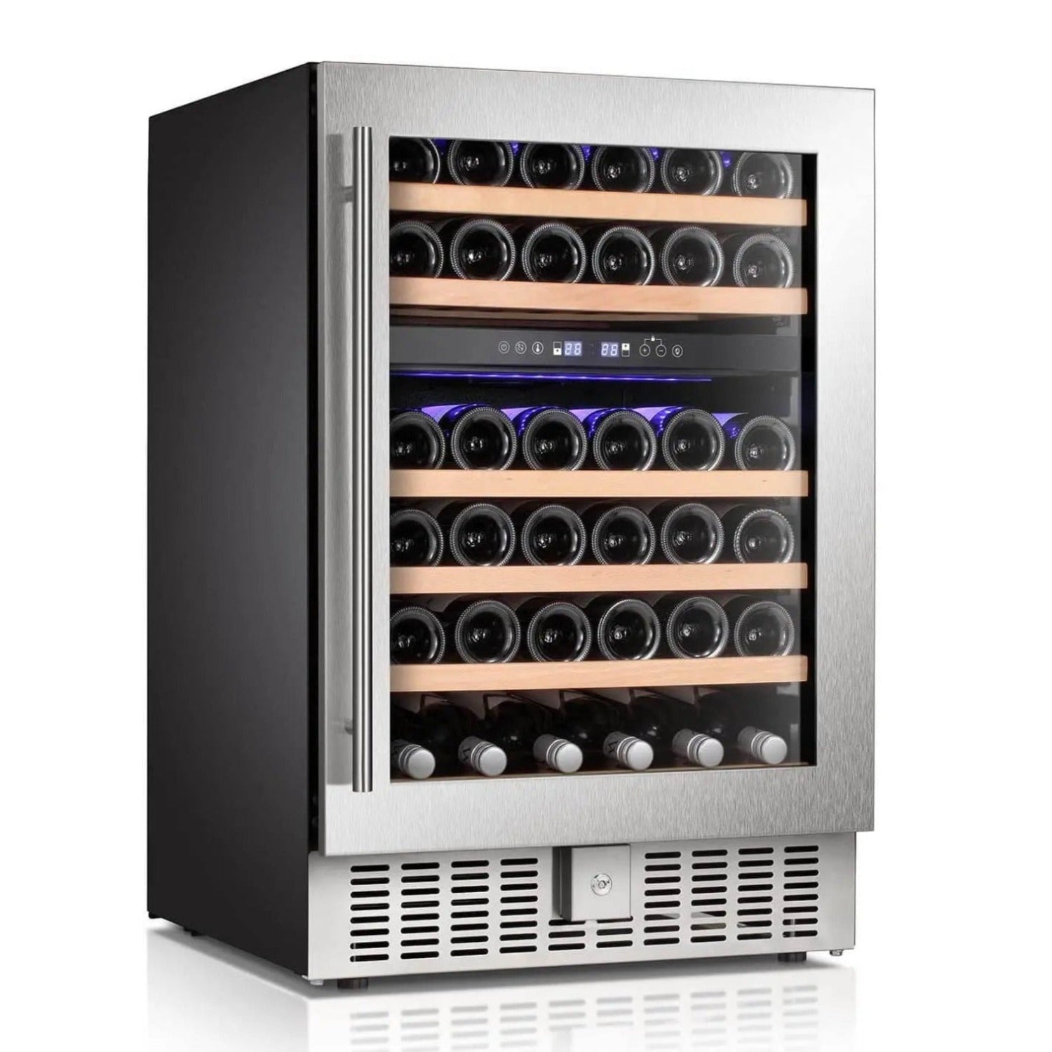 24 Inch Mini Fridge Beverage  Digital Temperature Contro