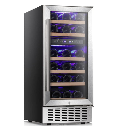 15 Inch Mini Fridge Beverage Digital Temperature Control