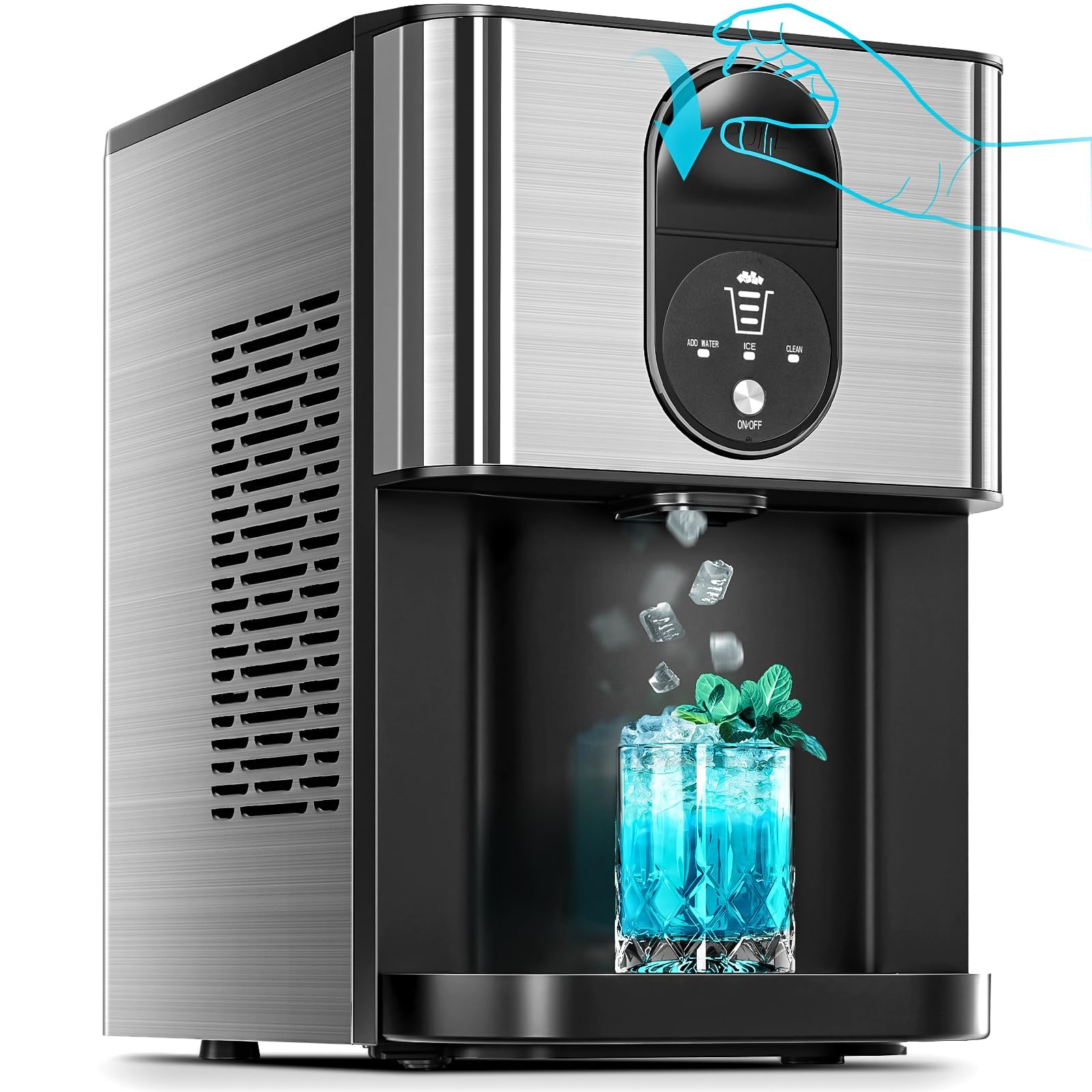 AGLUCKY Ice Makers Countertop Z5820DN