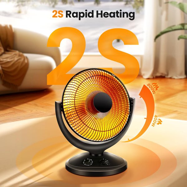 AGLUCKY Oscillating Parabolic Space Heater R5315