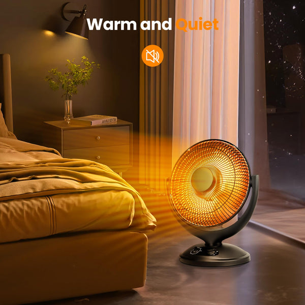 AGLUCKY Oscillating Parabolic Space Heater R5315