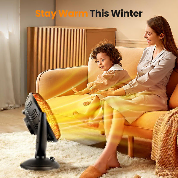 AGLUCKY Oscillating Parabolic Space Heater R5315