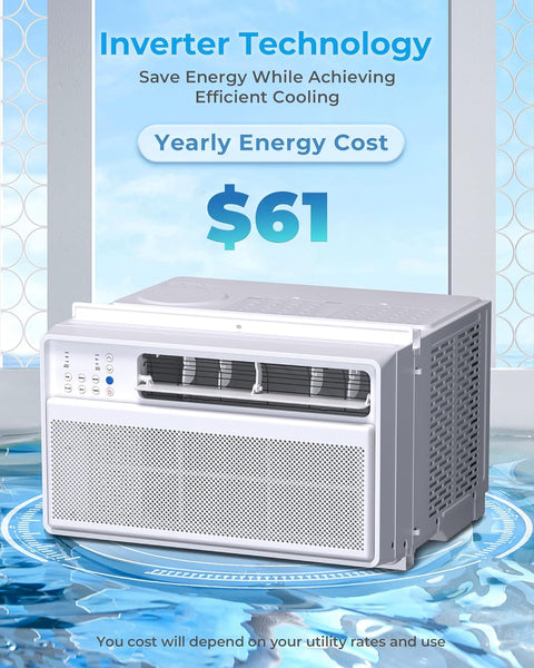 12000BTU Smart Inverter Window Air Conditioner