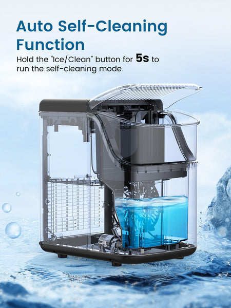 AGLUCKY Nugget Ice Maker Countertop Z5815NB