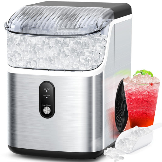 AGLUCKY Nugget Ice Maker Countertop Z5815NB