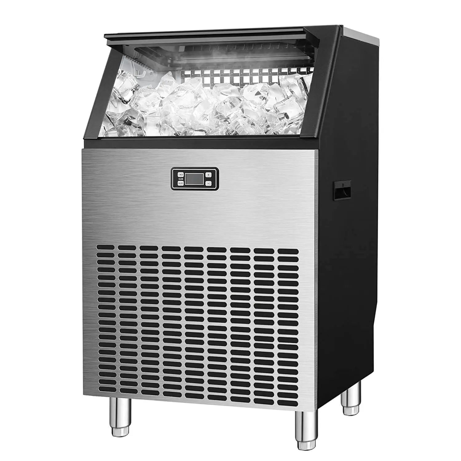 AGLUCKY Commercial Ice Maker Machine,Freestanding
