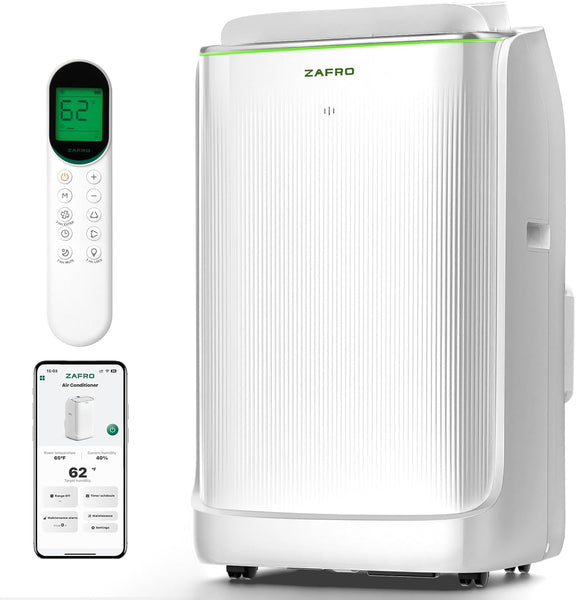 ZAFRO 14,000 BTU (10,000 BTU SACC) Portable Air Conditioners A9092R-10K