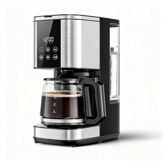 10 Cup Drip Coffee maker with Led Display & Touch Screen CM3743