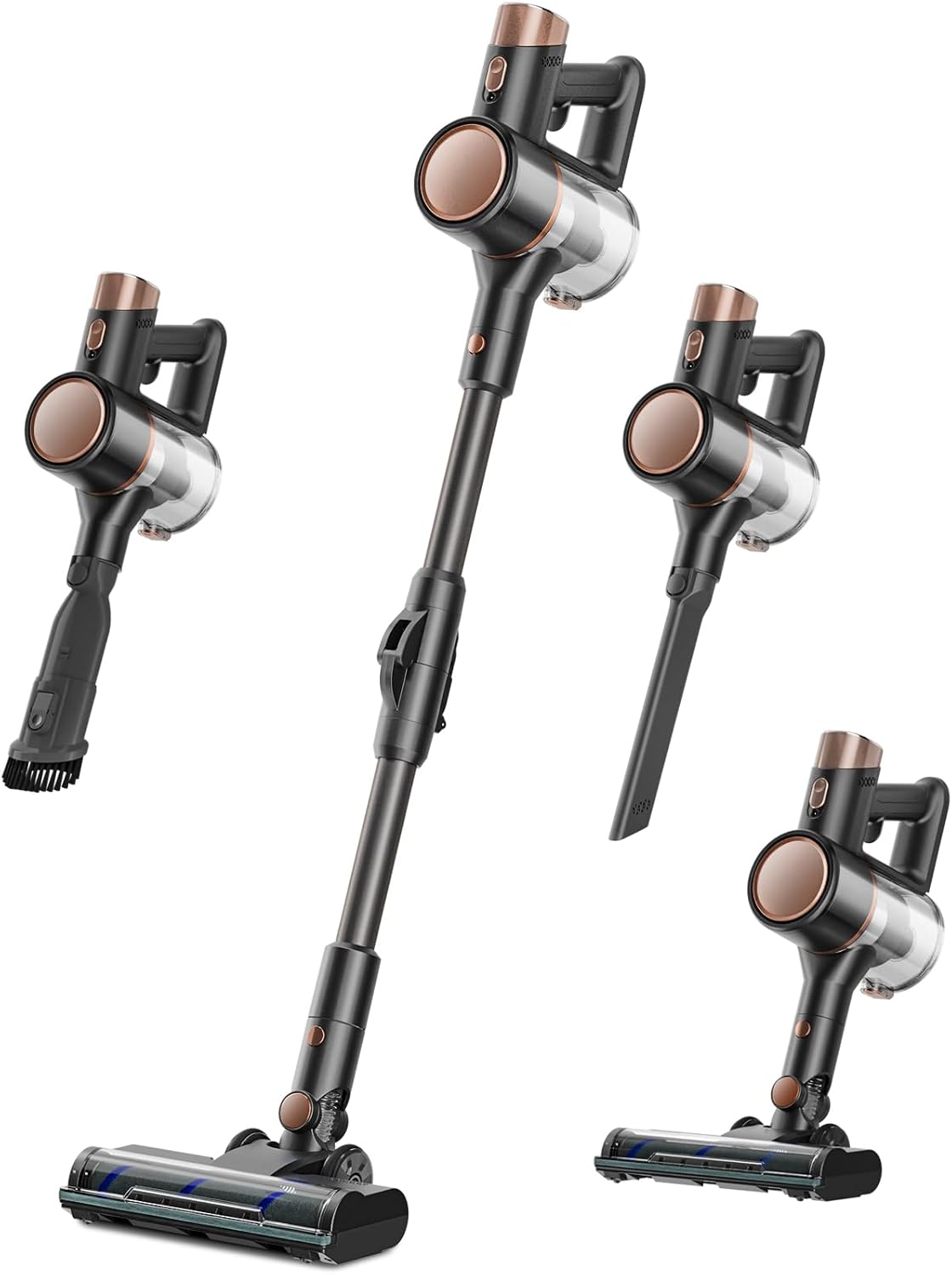 Displays Power & Suction Status