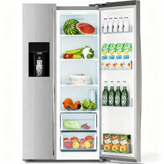 36" Side By Side 20.01 Cu. ft. Refrigerator with Freezer & Ice Maker Included