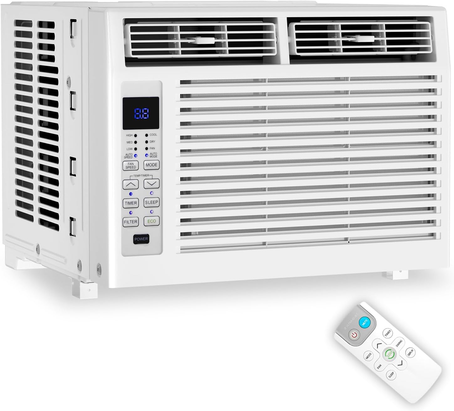 Aglucky Window Air Conditioner, White A8505W-5K