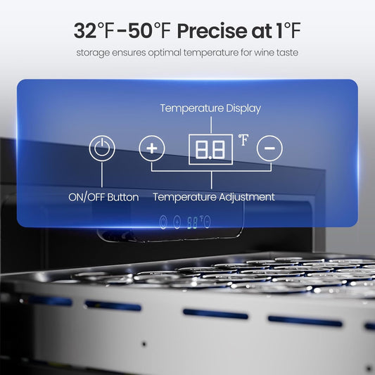 Under Counter Refrigerator, 24 Inch Double Drawer Beverage Fridge - Aglucky