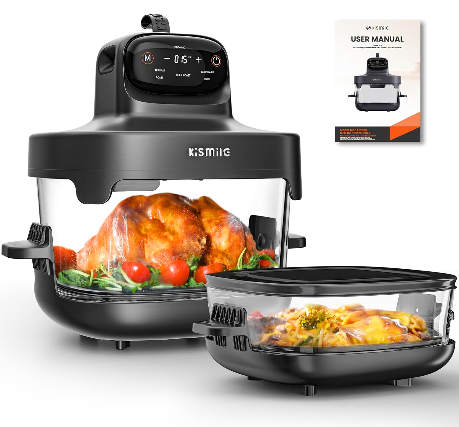 Aglucky Roasti Portable Air Fryer 5-in-1 K8126