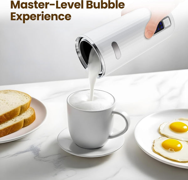 6-in-1 Electric Milk Frother with Stainless Steel Inner Tank 29108KMI0