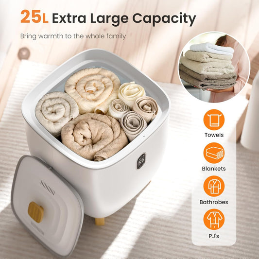 25L Towel Warmer,Large Towel Warmers for Bathroom TB8776