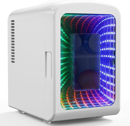 Mini Compact Refrigerator with Gaming Light  F3404L