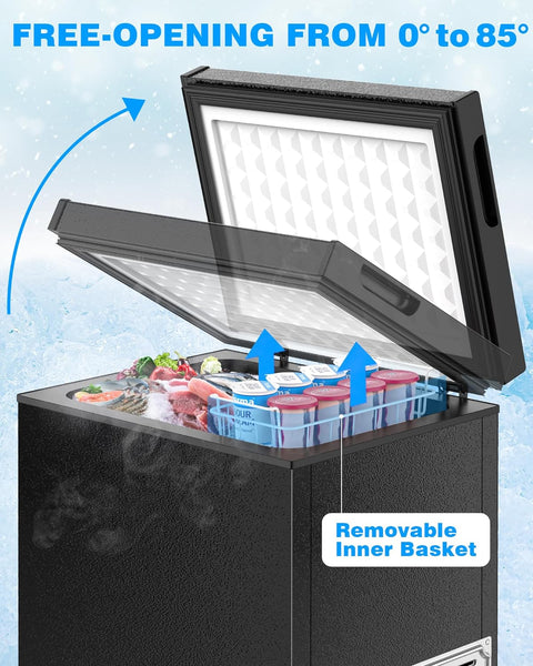 Chest Freezer with Removable Basket D5880H