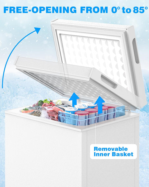 Chest Freezer with Removable Basket D5880H