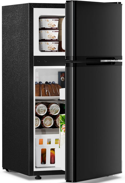 Aglucky 3.2 Cu.Ft,Mini Refrigerator with Freezer F5887