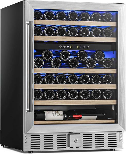 24 Inch Mini Fridge Beverage  Digital Temperature Contro