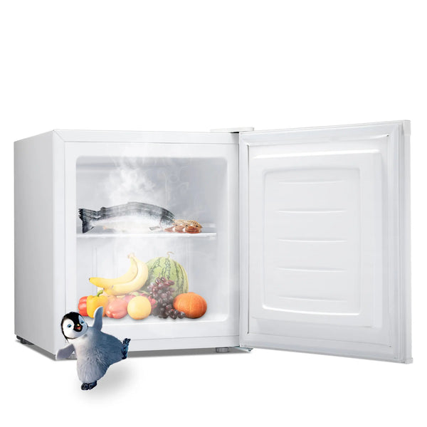 Kissair 1.1 Cu.ft Compact Upright Freezer Free Standing