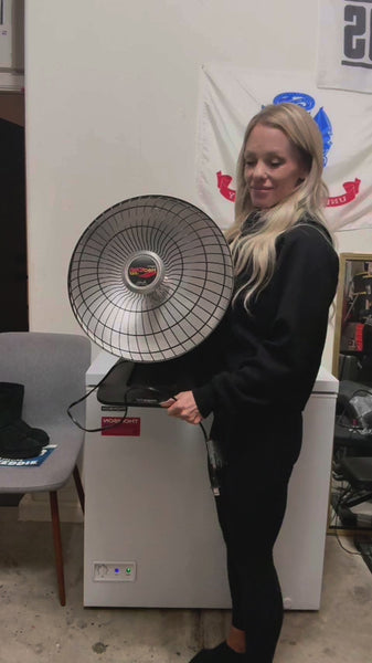 AGLUCKY Oscillating Parabolic Space Heater R5315