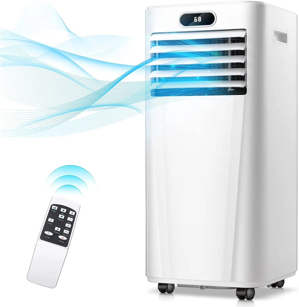 Portable Air Conditioner with Fan Cooling & Dehumidifier 8000BTU 61℉-90℉ Cools up to 160-200Sq.Ft.