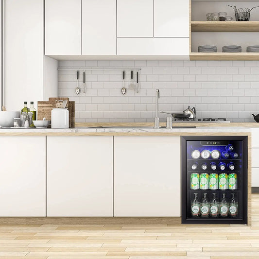 Mini Fridge-100 Can Wine Cooler 2.6 cu.ft