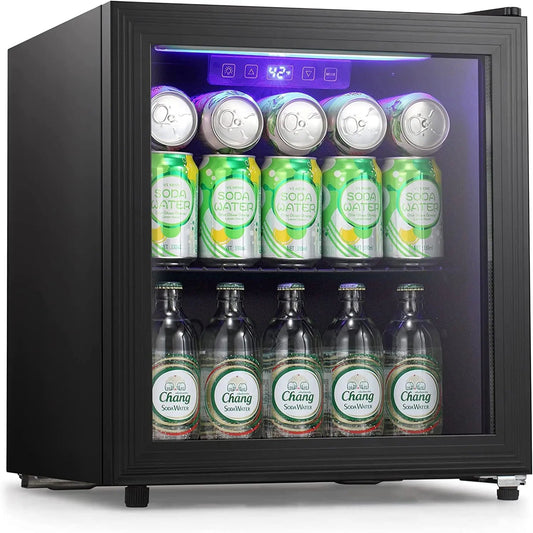  Beverage Refrigerator Cooler - Mini Fridge Soda or Beer,
