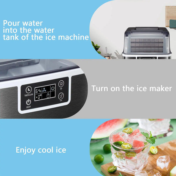 AGLUCKY Ice Maker Machine Countertop
