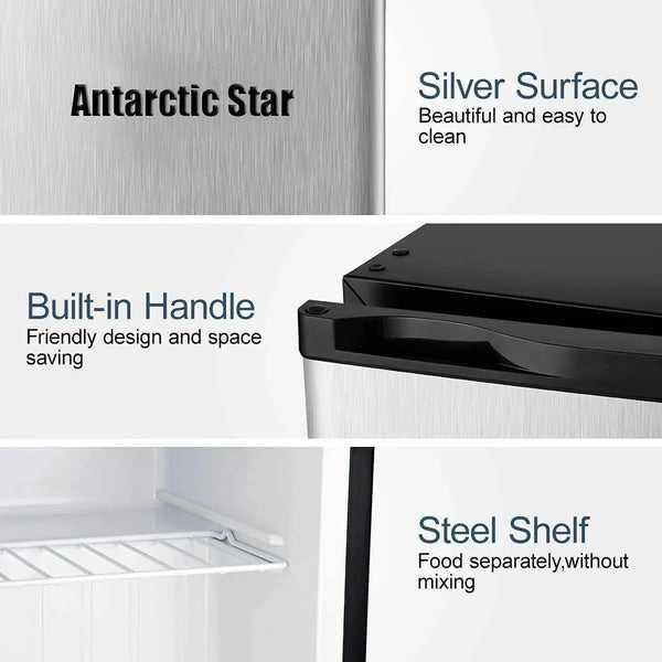  1.1 Cu.ft Compact Upright Freezer Free Standing