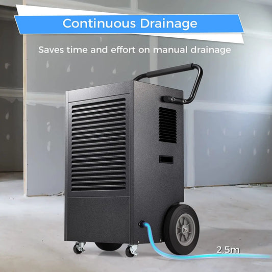 R.W.Flame Commercial 190Pint Portable Dehumidifier Media 1 of 7