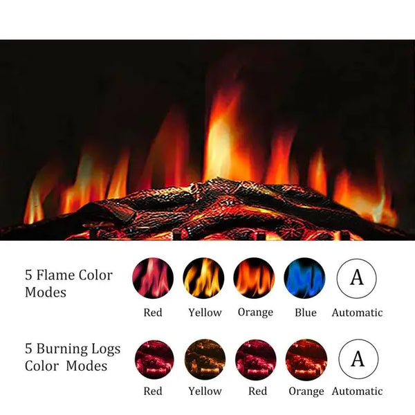 Freestanding & Recessed Electric Fireplace Insert