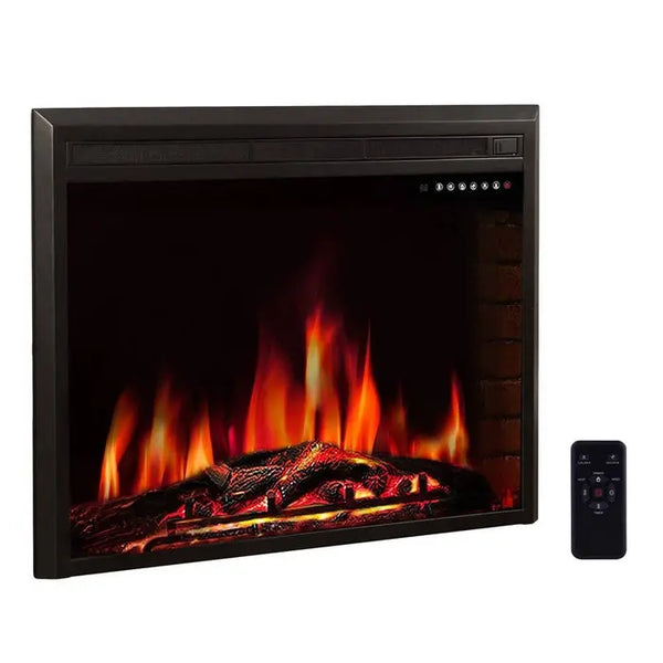 Freestanding & Recessed Electric Fireplace Insert