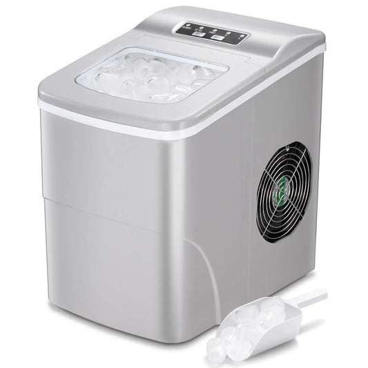 KISSAIR Ice Maker Countertop with Soft Chewable Pellet Ice, 34Lbs