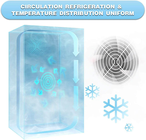 3.2 Cubic Feet Mini Fridge Beverage Air Refrigerator Digital Temperature Control