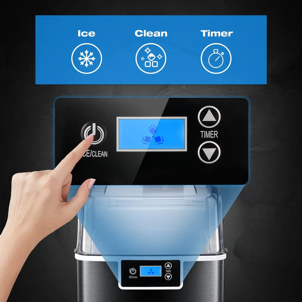 AGLUCKY Portable Nugget Ice Maker